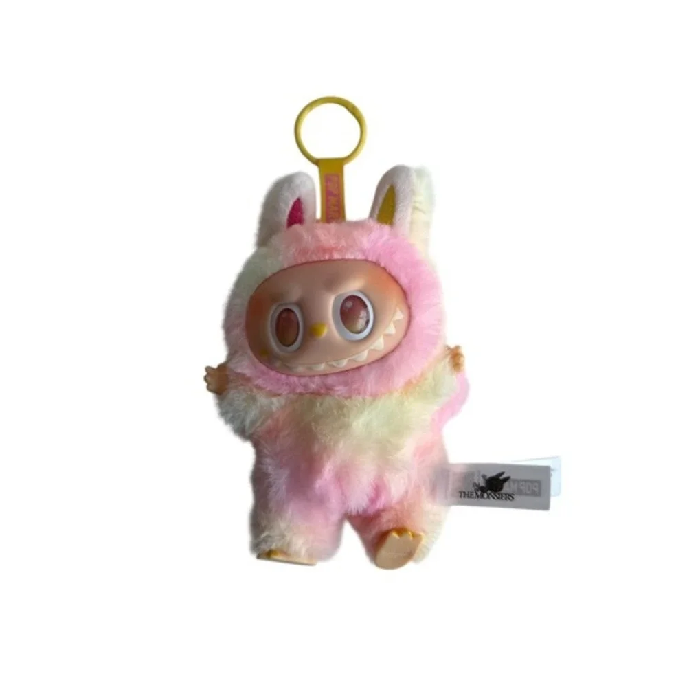 NEW Pop Mart Labubu The Monsters Big Into Energy Loyalty Pink Yellow Pendant